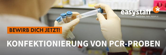 Foto-werde teil des corona-test teams