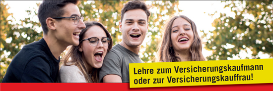 Lehre zum Versicherungskaufmann oder zur Versicherungskauffrau!