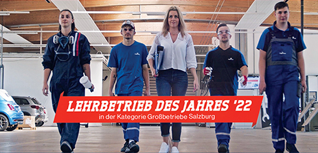 Team - Lehrbetrieb des Jahres 22