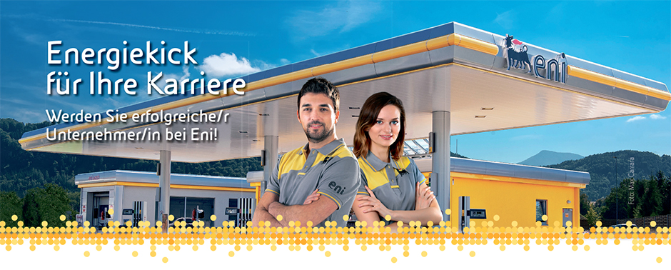 Energiekick für Ihre Karriere Werden Sie erfolgreiche/r Unternehmer/in bei Eni!